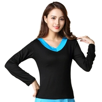 Синий лонгслив