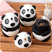 hộp nhựa lớn Cửa hàng vi mô sáng tạo Panda hộp tăm tự động hộp áp lực tay thời trang tăm giữ bàn dễ thương hộp tăm - Trang chủ hộp nhựa tròn