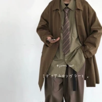 Японский ретро плащ подходит для мужчин и женщин, пальто