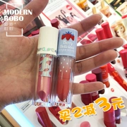 Hàn Quốc Alices House Wedding Strawberry Heart Lip Glossed Cottage Lip Gloss Nàng tiên cá Ji OR210 Bưởi - Son bóng / Liquid Rouge