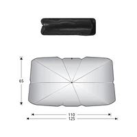Маленький автомобильный тень (125*65)