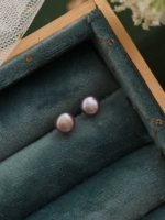 Из жемчуга, сиреневый, большой, 7mm