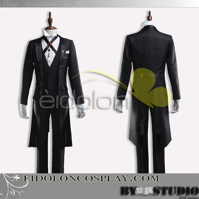 taobao agent Final Fantasy 14 Eorzea Butler suit 7-11 COS clothing cosplay