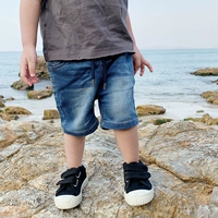 Chao Ma Feifei 2019 quần short cotton cotton cho trẻ em Quần áo bé trai năm quần thường quần Quần áo trẻ em Hàn Quốc - Quần jean shop quan ao baby