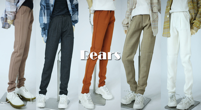 taobao agent ◆ Bears ◆ BJD baby clothing A448 feet TR trousers 5 color 1/4 & 1/3 men and women & ID75