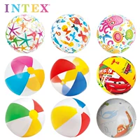Intex, пляжный надувной мяч для водного поло для игр в воде, большой воздушный шар для плавания, игрушка, бассейн