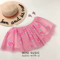 Бесплатная доставка 1-8-летняя австралийская девушка розовая любовь юбка для арбузы