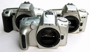 MINOLTA α50/α360SI/Sweet S α135 フィルムオート一眼レフカメラ