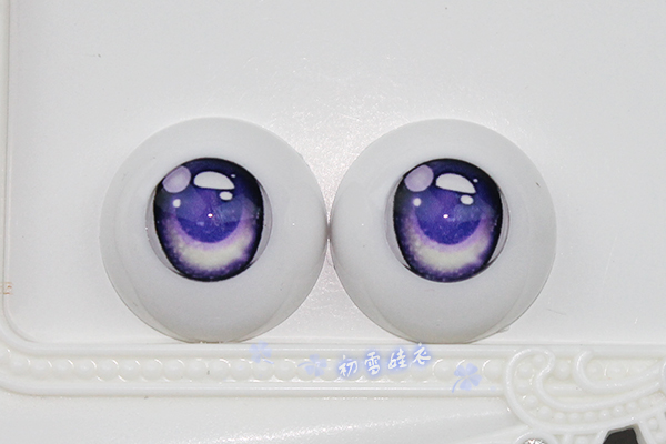 Violetthe galaxy BJDSDDDDollfieDream doll Press eye Cartoon Eyes 16202224mm