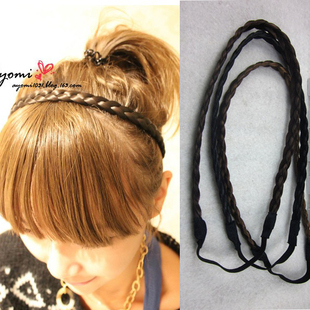 Wig, headband, hair accessory, hair rape, simple and elegant design