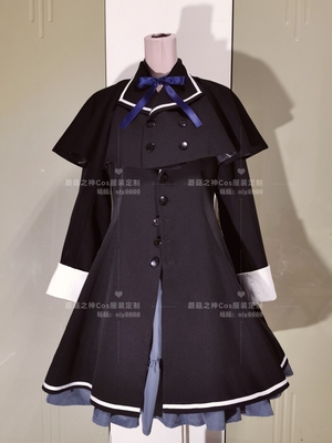 taobao agent Uniform, clothing, dress, trench coat, cosplay