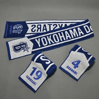 Bóng chày nhật bản Yokohama DeNA Bay sao NPB người hâm mộ bóng chày kỷ niệm khăn cá tính nước hấp thụ khăn sáng tạo 	mũ lưỡi trai nam bóng chày	