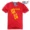 Người đàn ông trung quốc bóng rổ đội tuyển quốc gia đồng phục bóng rổ cờ Trung Quốc ngắn tay T-Shirt thể thao giản dị văn hóa t-shirt áo thun nam uniqlo
