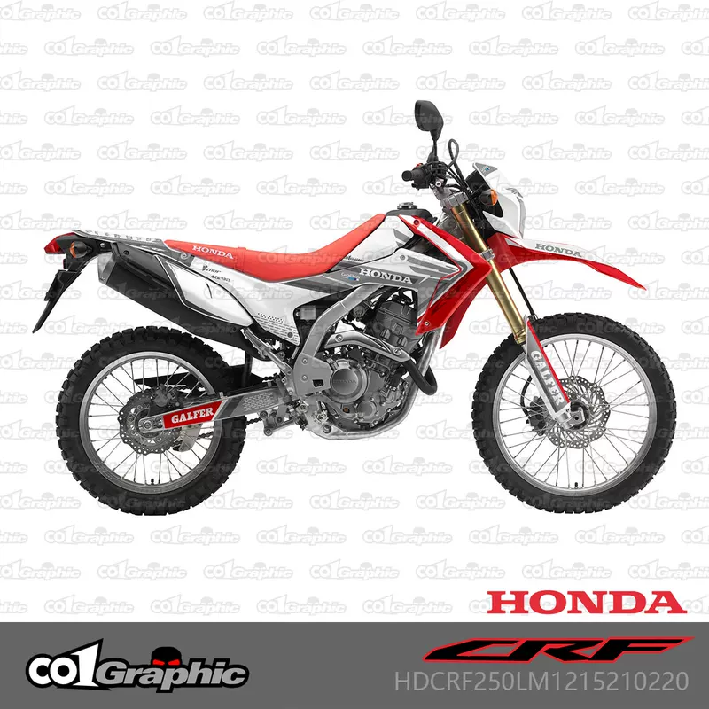 160411 Совместимо Honda CRF250L/M 12-20 внедорожный мотоцикл модифицированная наклейка наклейки