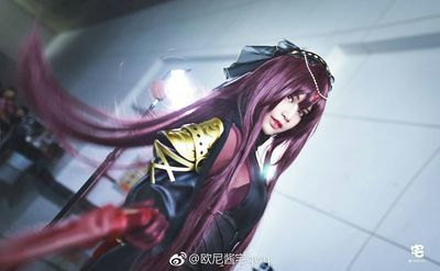 taobao agent Fate Go Skaha Master One Broken/Two Broken/Full Cosplay full set of shoes, clothes, accessories and accessories guns