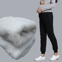 Bà bầu quần cotton Phụ nữ mang thai Quần ấm cho bà bầu Quần thể thao Quần bà bầu Quần legging mùa đông nâng bụng cộng với nhung dày quần bầu thu đông