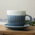 Handmade Gradient Bắc Âu Gốm Coffee Cup Dish Pull Cup Cup Cà phê Châu Âu Sản phẩm duy nhất Cà phê Cup Saucer Coffee Ware ly uống cà phê đẹp Cà phê