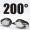 Kính bơi cận thị Zhouke chống nước chống sương mù nam và nữ độ HD chuyên nghiệp kính râm 611501301 - Goggles