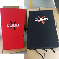 Climbx Professional Rock Clacting с каменной подушкой в ​​два раза Red Black 2 сложи 2 слоя с тремя раз и перекрытиями