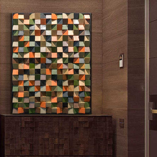 Сплошная деревянная бревенчатая дерево 3D Трехмерное крыльцо диван диван