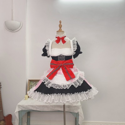 taobao agent Xiaozhi Jiani Niko Niko maid's dress is full of love approaching the gorgeous version of LOVELIVE COS