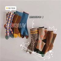 ◆ Aiko Acc ◆ -news Весенние и летние новые корейские детские леопардовые модели базовые носки