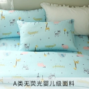 động vật rừng xanh sợi đôi mảnh duy nhất của doanh nghiệp bông chăn giường bằng vải cotton gối có thể được tùy chỉnh - Khăn trải giường
