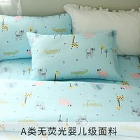 động vật rừng xanh sợi đôi mảnh duy nhất của doanh nghiệp bông chăn giường bằng vải cotton gối có thể được tùy chỉnh - Khăn trải giường ga giường 1m8 x 2m