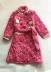 Đặc biệt cung cấp mùa thu và mùa đông của phụ nữ ba lớp ấm đan bằng vải bông mỏng phần áo choàng dài áo choàng tắm bằng vải bông dài áo khoác Night Robe