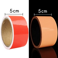 N 5 см шириной*3 метра в длину серебряный красный