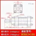 Xi lanh khuôn xi lanh hai chiều thủy lực nhẹ MOB MOB63/80*50 100 150 200 250 300 350 cấu tạo xy lanh thủy lực Xy lanh thủy lực