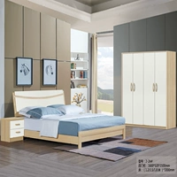 Комплект, современный набор для спальни, мебель, 1.5м, 1.8м, простой и элегантный дизайн, полный комплект