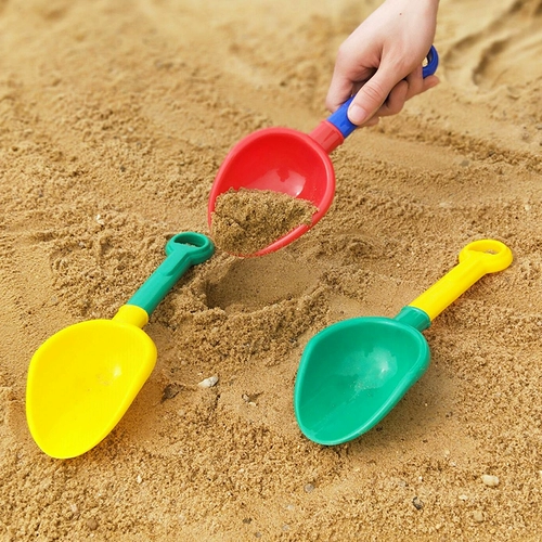 Пляжная лопата, игрушка, комплект, пластиковый набор инструментов для игры с песком для детского сада, увеличенная толщина