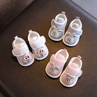 Детская демисезонная обувь подходит для мужчин и женщин для новорожденных для раннего возраста, 1 лет, мягкая подошва, 8-10 мес.