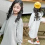 Cô gái mùa thu đi học mùa cổ tích xu hướng quần áo trẻ em hào phóng Phiên bản Hàn Quốc giản dị giản dị to lớn nước ngoài - Khác ao so sinh be trai