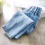 Quần jean trẻ em mùa hè 2018 mới cô gái Hàn Quốc lỏng quần jean giản dị bé hoang dã quần denim quần bò đẹp cho bé