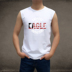 Không tay t-shirt vest nam triều mùa hè cotton lỏng thể dục thể thao bóng rổ vest vai nam giới thanh niên kích thước lớn vai rộng Áo vest cotton