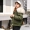 Dịch vụ bánh mì Ins ngắn nữ 2018 mùa đông mới Hàn Quốc phiên bản áo khoác cotton dày sang trọng áo khoác cotton sinh viên thủy triều - Bông áo phao đen nữ