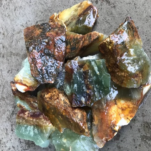 Натуральная природная руда из нефрита, драгоценный камень, имитация льда