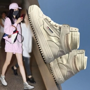 2018 mới của Hàn Quốc phiên bản của Harajuku hoang dã ulzzang street dance giày cao phụ nữ hip hop casual giày bóng rổ thể thao triều