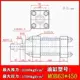 Xi lanh thủy lực MOB * 63 Xi lanh thủy lực 25/50/75/100/150/200/250/300 tùy chỉnh không chuẩn xy lanh thủy lực 3 tầng