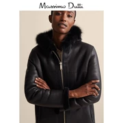 Tây Ban Nha mua áo khoác da nữ màu đen hai mặt của MD dành cho nữ dài 04720820800 - Faux Fur
