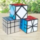 Yongjun Rubiks Cube SQ1 Crown Dragon Thang hình hoa quạt Hình vuông1 Trò chơi mượt mà Đồ chơi giáo dục cho trẻ em - Đồ chơi IQ