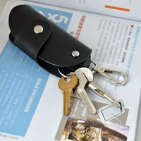 Da túi chìa khóa eo treo da móc chìa khóa xe kinh doanh quà tặng khuyến mãi tùy chỉnh in logo tùy chỉnh ví móc chìa khóa nữ cá tính