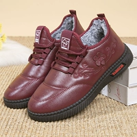 Красная женская хлопковая обувь M50-2