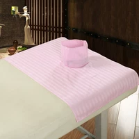 Beauty salon đặc biệt đầu giường cotton lỗ khăn tấm massage với lỗ có một chiếc khăn massage giường bìa lỗ pad dùng một lần drap bọc nệm