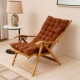 Loc -Chair+кофейная коричневая подушка