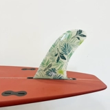 New10 -INCH Свежие листья односторонние хвостовые плавники, хвосты -сидели, стеклянное волокно хвостовое руль с одноизой