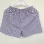 Một chiếc quần Luo nam thanh niên cotton nhà quần short thoáng khí đồ lót lưới 溥 size quần ngủ boxer - Quần tây quần lửng nữ