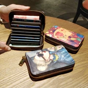 Dễ thương siêu mỏng organ thẻ nhỏ gói thẻ ID nữ thẻ thẻ gói thẻ đặt dung lượng lớn ví tiền xu một gói